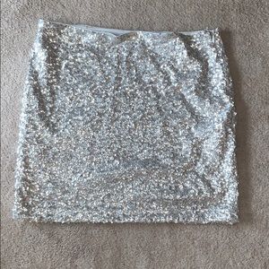 Sequin skirt